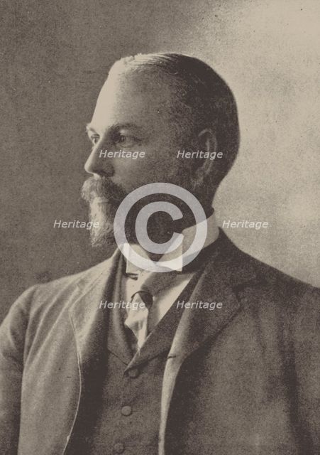 Portrait of Ernest Fenollosa (1853-1908), c. 1890.