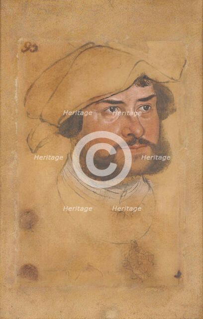 Portrait of Ernest I (1497-1546), Duke of Brunswick-Lüneburg, called Ernest the..., c.1540. Creator: Cranach, Lucas, the Younger (1515-1586).