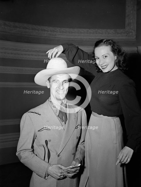 Portrait of Ernest Tubb, Carnegie Hall, New York, N.Y., Sept. 18-19, 1947. Creator: William Paul Gottlieb.
