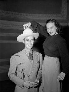 Portrait of Ernest Tubb, Carnegie Hall, New York, N.Y., Sept. 18-19, 1947. Creator: William Paul Gottlieb