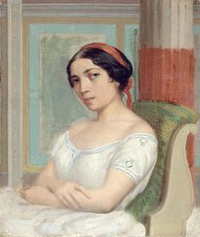 Portrait of Ernesta Grisi. Creator: Unknown