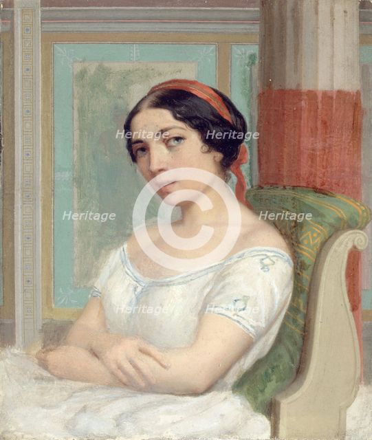 Portrait of Ernesta Grisi. Creator: Unknown.
