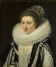 Portrait of Ernestine Yolande (1594-1663), Princess of Ligne, 1618. Creator: Jan Anthonisz van Ravesteyn