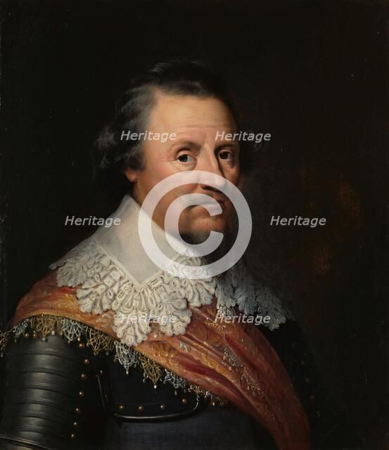 Portrait of Ernst Casimir I (1573-1632), Count of Nassau-Dietz, 1633. Creator: Wybrand Simonsz. de Geest the Elder.