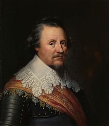 Portrait of Ernst Casimir I (1573-1632), Count of Nassau-Dietz, 1633. Creator: Wybrand Simonsz. de Geest the Elder