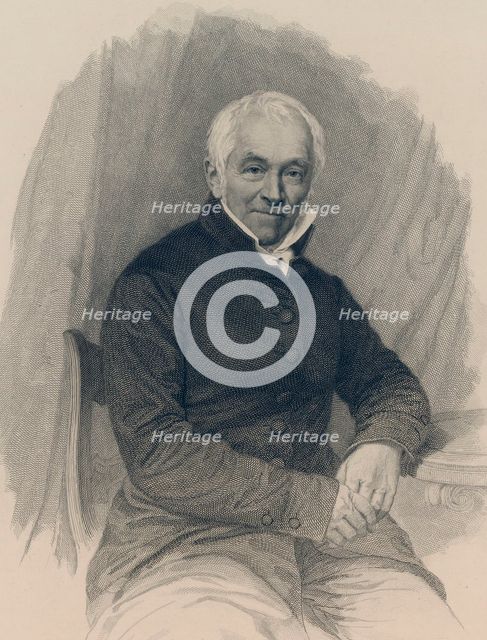 Portrait of Ernst Moritz Arndt (1769-1860). Creator: Anonymous.