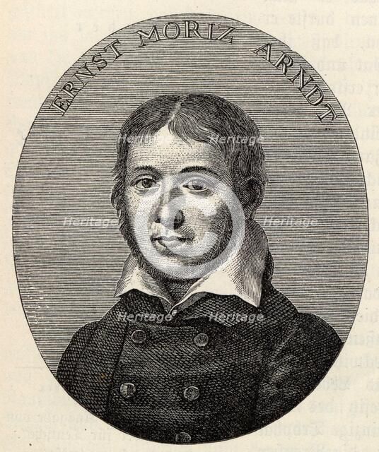 Portrait of Ernst Moritz Arndt (1769-1860). Creator: Lips, Johann Heinrich (1758-1817).