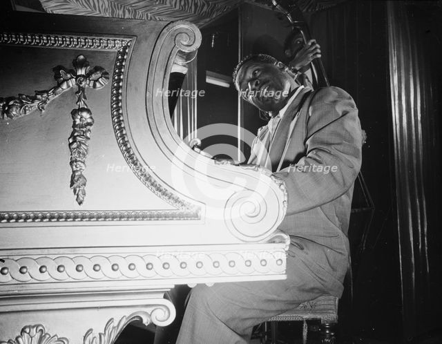 Portrait of Erroll Garner, New York, N.Y., 1946. Creator: William Paul Gottlieb.
