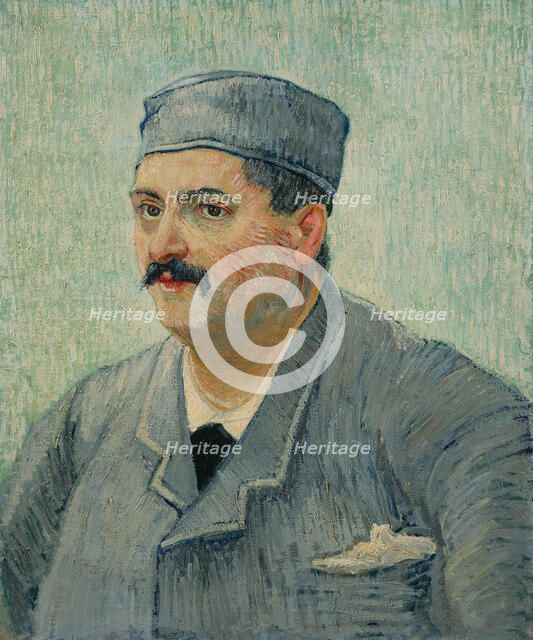 Portrait of Etienne-Lucien Martin, 1887. Artist: Gogh, Vincent, van (1853-1890)