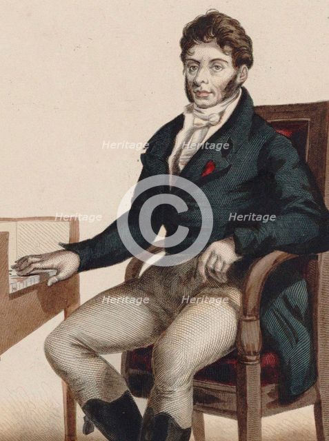 Portrait of Étienne-Nicolas Méhul (1763-1817), .
