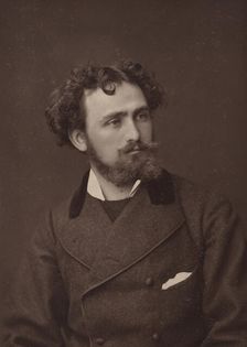 Portrait of Eugene Delacroix (1798-1863). Creator: Anonymous