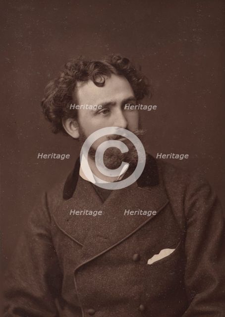 Portrait of Eugene Delacroix (1798-1863). Creator: Anonymous.