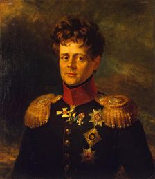 Portrait of Eugene, Prince of Wurttemberg (1787/88-1857), 1825. Creator: George Dawe