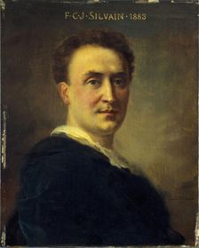 Portrait of Eugène Silvain (1851-1930), member of the Comédie-Française, 1883. Creator: Daniel Berard