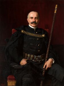 Portrait of Eustachy Sanguszko, 1896. Creator: Kazimierz Pochwalski