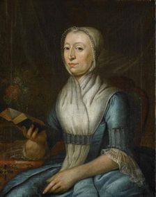 Portrait of Eva Goudriaan-de Veer, 1776. Creator: Cornelis van Cuylenburg
