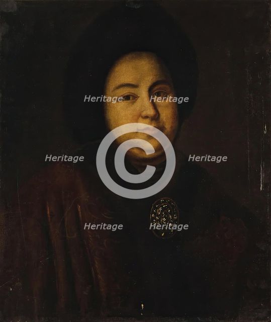 Portrait of Evdokia Lopukina, 18th century. Creator: Unknown.
