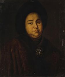 Portrait of Evdokia Lopukina, 18th century. Creator: Unknown