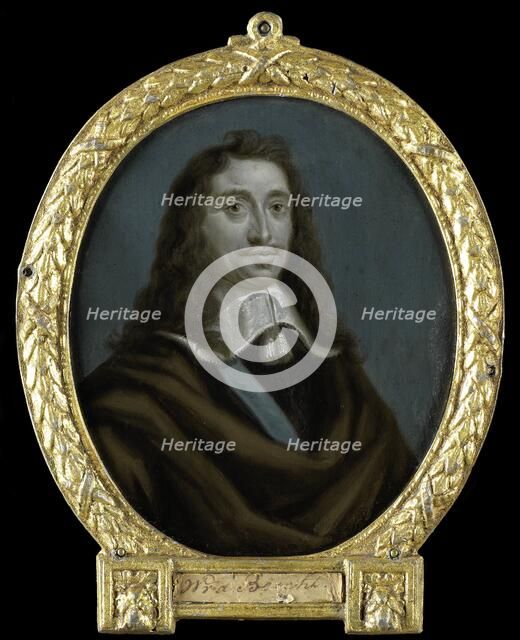 Portrait of Everard Meyster, Poet in Utrecht, 1700-1732. Creator: Arnoud van Halen.