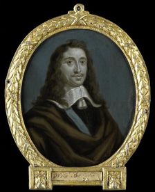Portrait of Everard Meyster, Poet in Utrecht, 1700-1732. Creator: Arnoud van Halen