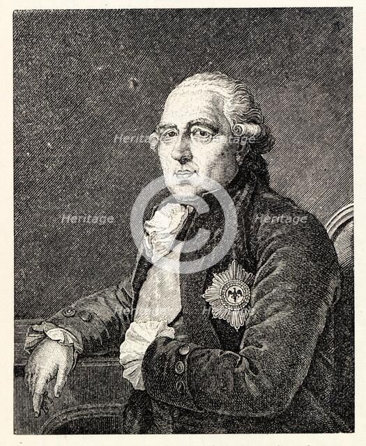 Portrait of Ewald Friedrich Graf von Hertzberg (1725-1795). Creator: Klauber, Ignaz Sebastian (1753-1817).