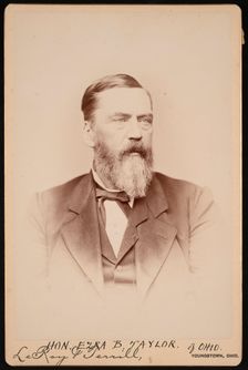 Portrait of Ezra Booth Taylor (1823-1912), Before 1896. Creator: Le Roy & Terrill