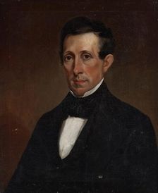 Portrait of Ezra R. Butler, about 1840. Creator: Unknown