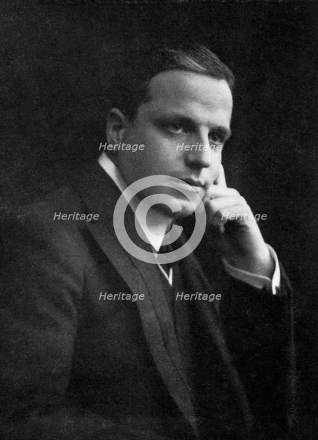Portrait of F Fissi, 1908-1909.Artist: Charles F Borup