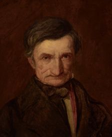Portrait of Father, 1855. Creator: Franciszek Tepa