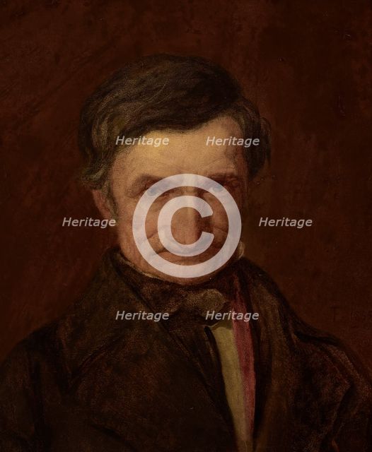 Portrait of Father, 1855. Creator: Franciszek Tepa.