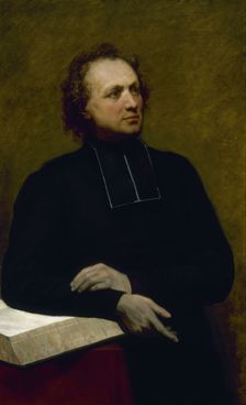 Portrait of Father Gaspard Deguerry, c1845. Creator: Ary Scheffer
