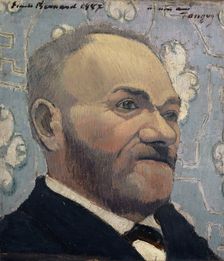 Portrait of Father Tanguy, 1887. Creator: Emile Bernard
