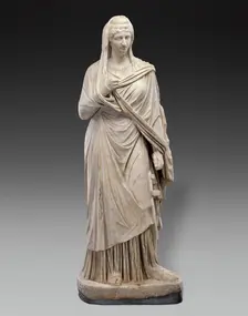 Portrait of Faustina the Elder, A.D. 140-160. Creator: Unknown