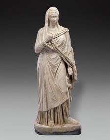Portrait of Faustina the Elder, A.D. 140-160. Creator: Unknown
