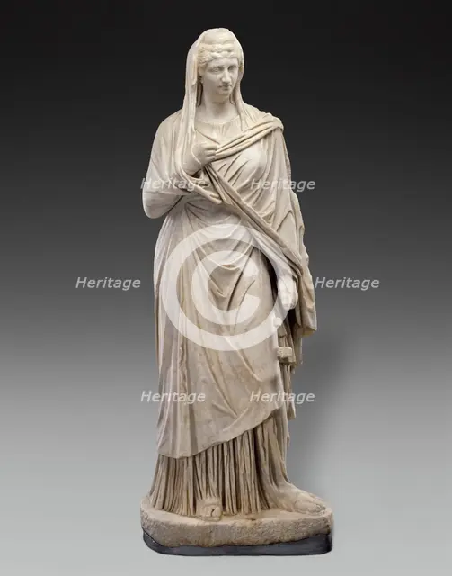 Portrait of Faustina the Elder, A.D. 140-160. Creator: Unknown.