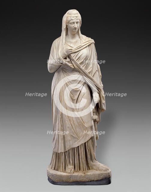 Portrait of Faustina the Elder, A.D. 140-160. Creator: Unknown.