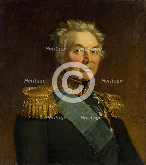 Portrait of Fabian Gottlieb von der Osten-Sacken (1752-1837), 1822. Creator: George Dawe.
