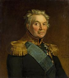 Portrait of Fabian Gottlieb von der Osten-Sacken (1752-1837), 1822. Creator: George Dawe