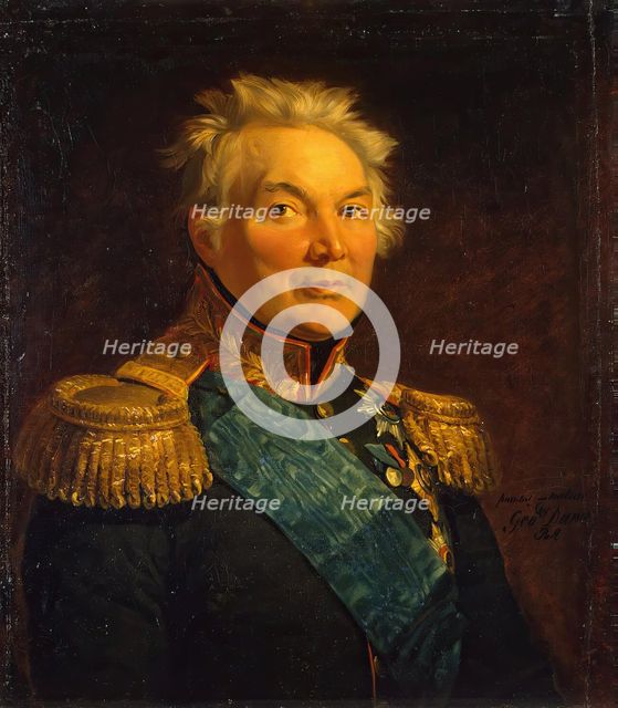 Portrait of Fabian W. von der Osten-Sacken (1752-1837), 1822. DELETE - DUPE Creator: George Dawe.