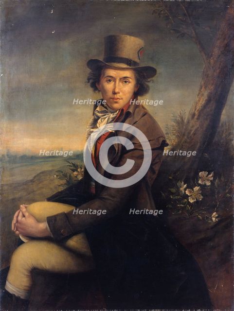 Portrait of Fabre d'Églantine (1750-1794), c. 1900. Creator: Anonymous.