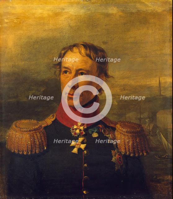 Portrait of Faddei F. Steingel (1762-1831), 1822. Creators: George Dawe, Workshop of George Dawe.