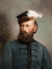 Portrait of Falencki, Insurgent of 1863, between 1864-1865. Creator: Unknown