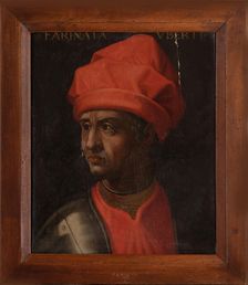 Portrait of Farinata degli Uberti (1212-1264). Creator: Dell'Altissimo, Cristofano (1525-1605)