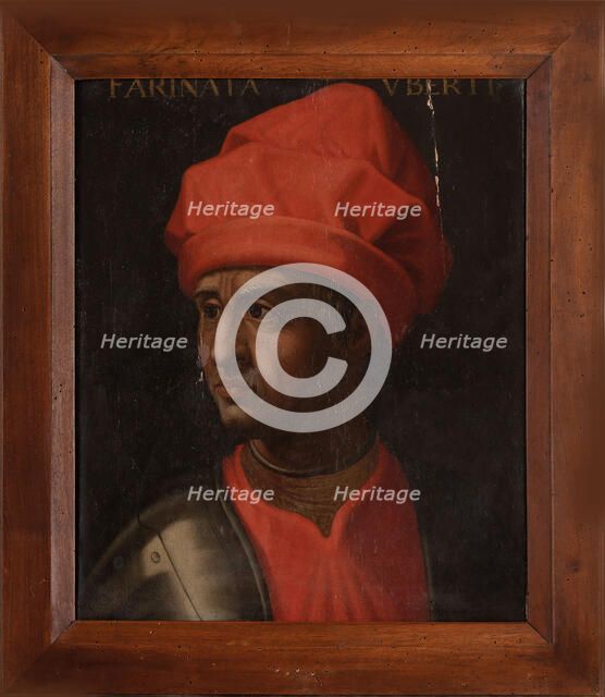 Portrait of Farinata degli Uberti (1212-1264). Creator: Dell'Altissimo, Cristofano (1525-1605).