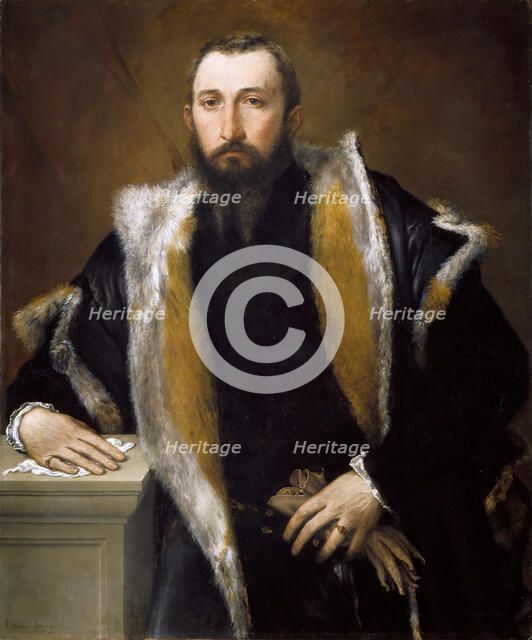 Portrait of Febo da Brescia, 1543-1544. Creator: Lotto, Lorenzo (1480-1556).