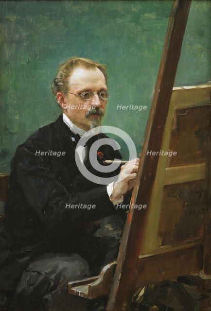Portrait of Federico de Madrazo, 1875. Artist: Madrazo y Garreta, Raimundo de (1841-1920)