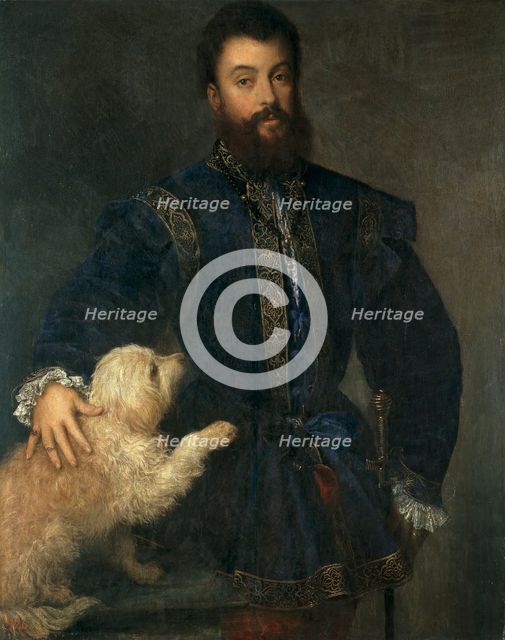 Portrait of Federico II Gonzaga, 1529. Creator: Titian.