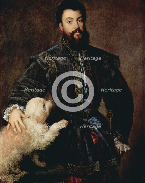 'Portrait of Federico II Gonzaga, Duke of Mantua', (1500-1540), c1525.  Artist: Titian