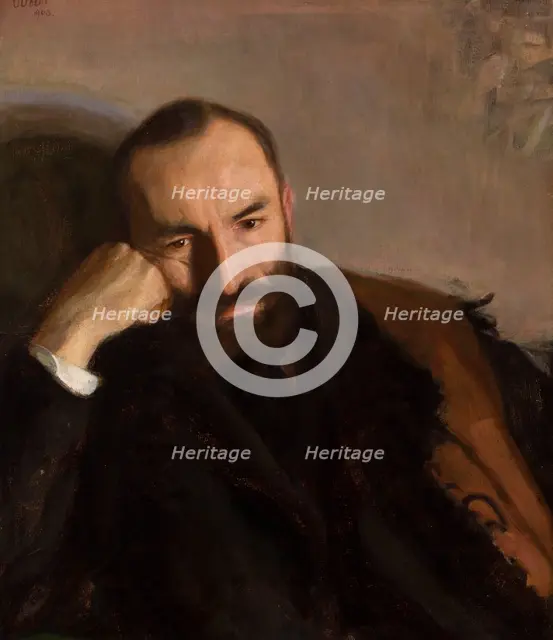 Portrait of Feliks Jasienski, 1903. Creator: Wojciech Weiss.