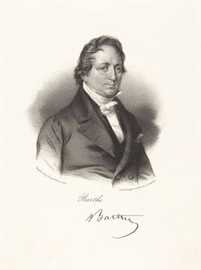 Portrait of Félix Barthe (1795-1863). Creator: Grégoire et Deneux (active 1842-1860)